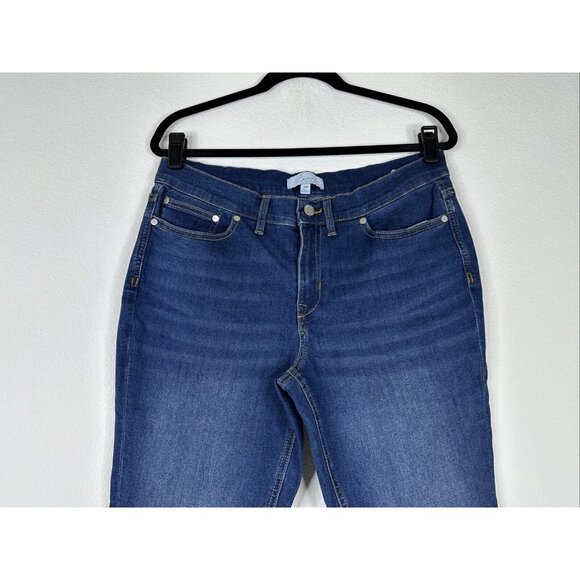 Encore By Indian Menzel Petite Skinny Ankle Jeans Size 12 Medium Wash A516302 - Picture 3 of 16